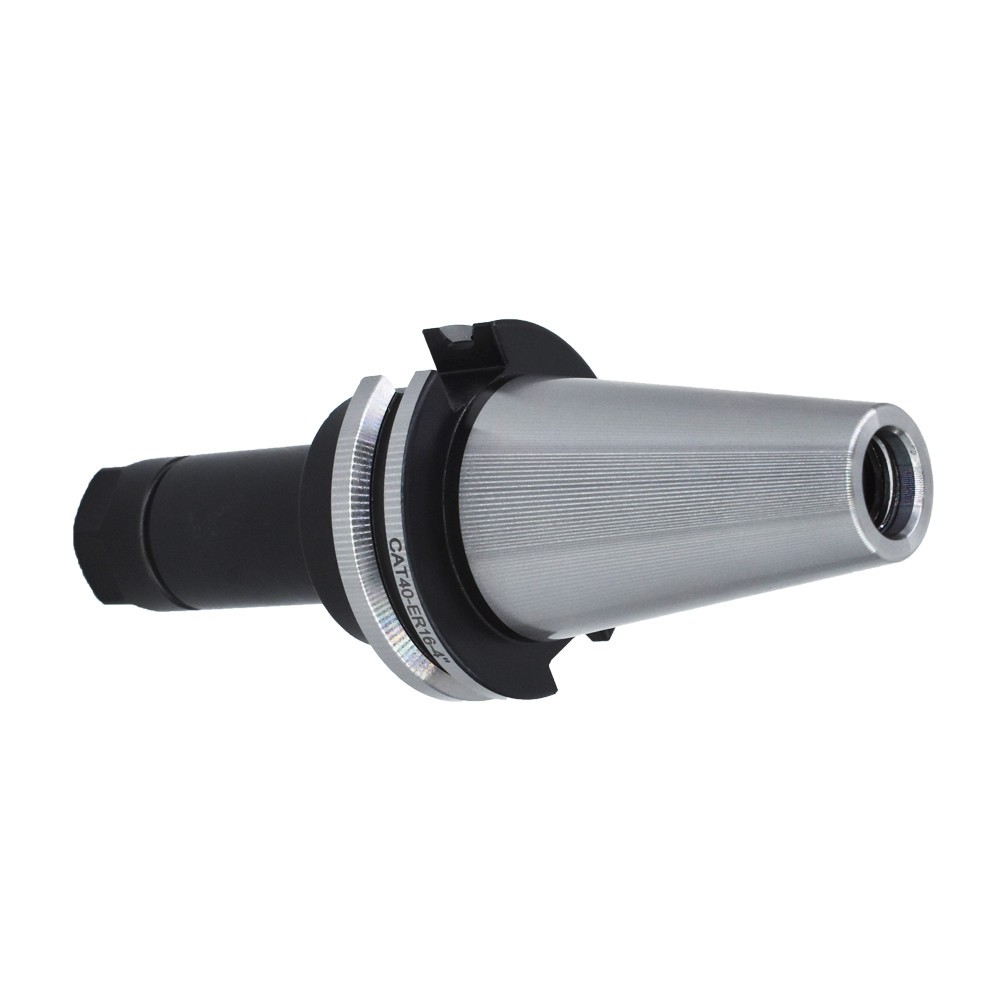 Tool Holder Set 8 Chucks CAT40 ER16 Collet Chucks W. 4" Long Gage Length