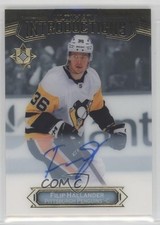 2022-23 Upper Deck Ultimate Collection Introductions Filip Hallander Auto o2l