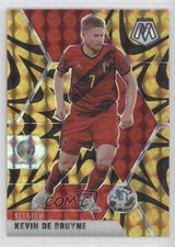 2021 Panini Mosaic UEFA Euro 2020 Reactive Gold Prizm Kevin de Bruyne #16 0jo2