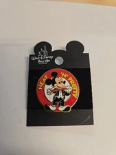 WALT DISNEY WORLD MICKEY MOUSE "Neat N' Pretty" PIN #5433 New Black 2000s