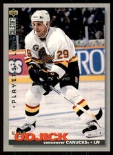 1995-96 Collector's Choice Gino Odjick Vancouver Canucks #290 Silver