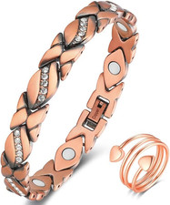 Copper Bracelets for Women Ultra Magnets Magnetic Bracelet Pure Copper Adjustabl