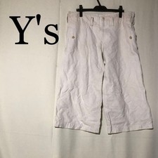 USED Y'S FOR MEN YOHJI YAMAMOTO WHITE ACCEPTABLE