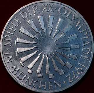 Uncirculated 1972 Germany 10 Mark Silver Foreign Coin