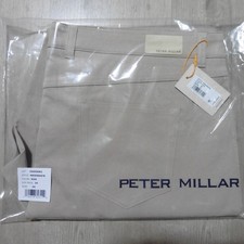PETER MILLAR Mens 44 X 34 PANTS EB66 KHAKI PERFORMANCE GOLF 5-POCKET ME0EB66FB