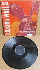 B.B. KING WAILS LP: CROWN CLP 5115 -1959- BLUES; MEMPHIS BLUES; DELTA BLUES; R&B
