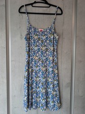 FatFace Strappy Summer Dress Geometric Pattern Size 12  Immaculate