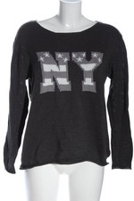 KURT KöLLN Häkelpullover Damen Pullover Gr. DE 40 hellgrau-weiß Casual-Look