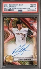 2024 Bowman’s Best - Paul Skenes - Gold Refractor On Card Auto /50 - RC #B24-PS