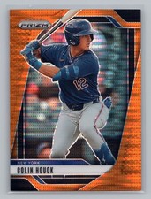 2025 Panini Prizm #226 Colin Houck Orange Pulsar Prizm #/399