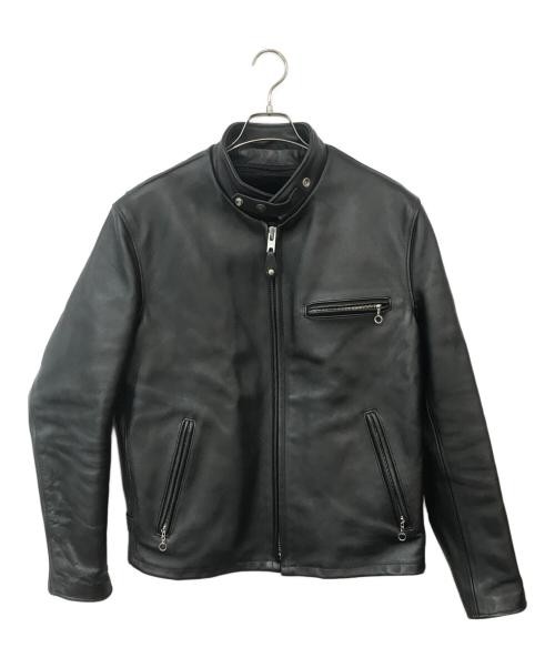 Leather Jacket L Size with Liner, Classic Style, Used-image