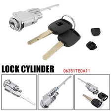 Ignition Key Switch Cylinder Lock For 2002-2014 Honda Accord Acura Fit CRV Civic
