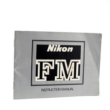 Nikon FM Instruction Manual