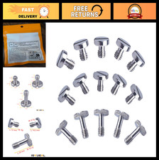 1/4" Slotted Screws for Quick Release Plate, Camera Tripod Monopod - 15 Pcs