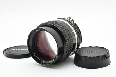 Nikon Ai-s Nikkor 85mm f/2 Portrait MF Lens Nikon Old Camera Lens