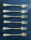 Towle Old Master Sterling Silver Cocktail/Seafood Forks - set of 6