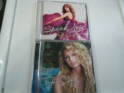 Taylor Swift CD Bundle Self Titled Debut, Speak Now VG FAST