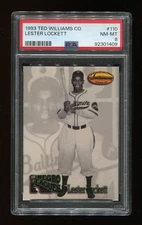 LESTER LOCKETT 1993 TED WILLIAMS CO. #110 - PSA 8 NM-MT - NEGRO LEAGUES