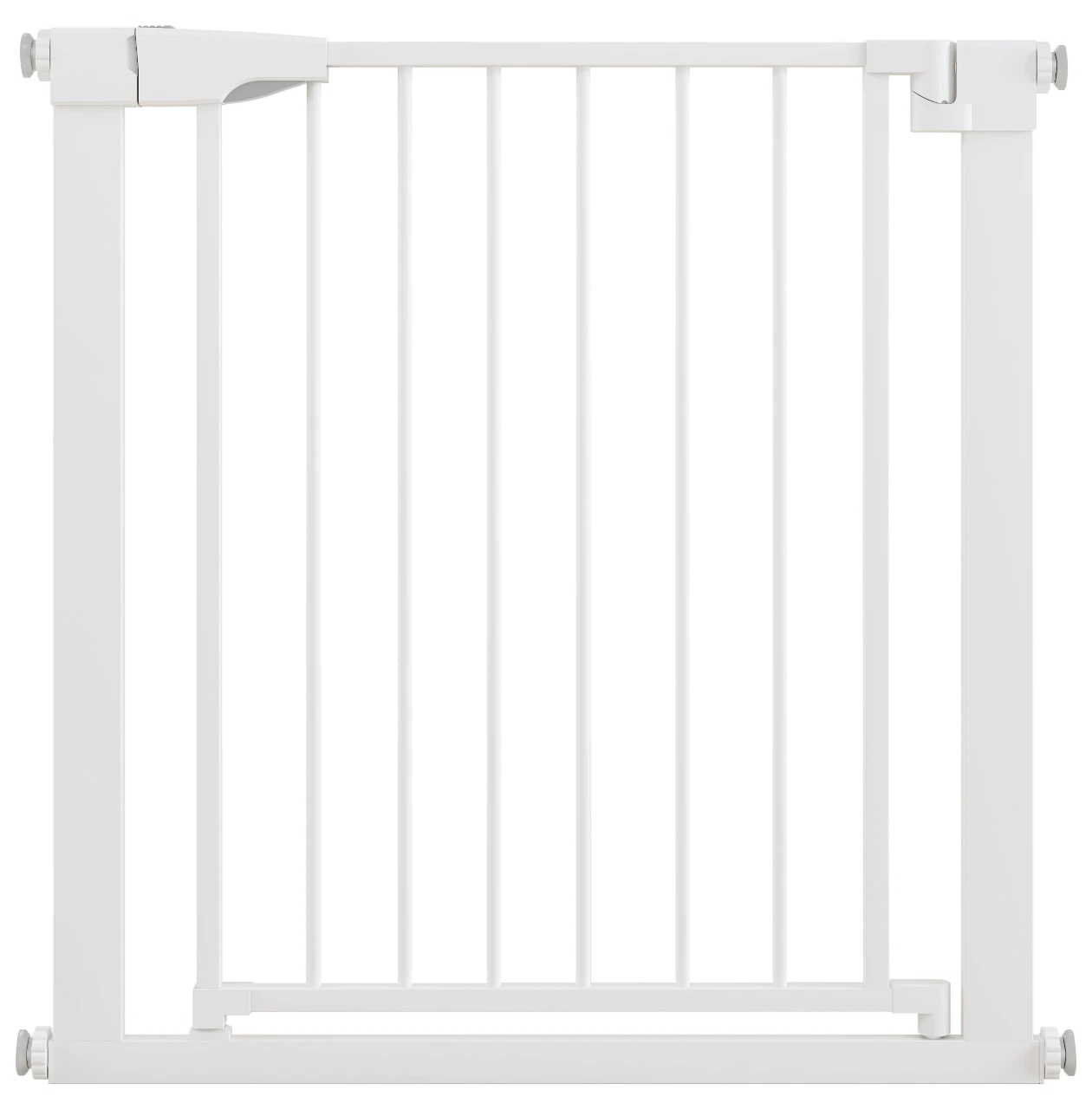 White Metal Baby Gate Pressure Mounted Safety Walk Thru Doorway Hallway Pet Dog
Opens in a new windo