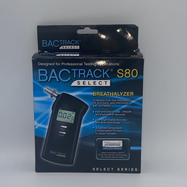 BACtrack S80 Pro Portable Breathalyzer Black for sale online eBay