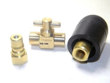 Carpet Cleaning QUICK DISCONNECT SHUT-OFF VALVE for wand hoses