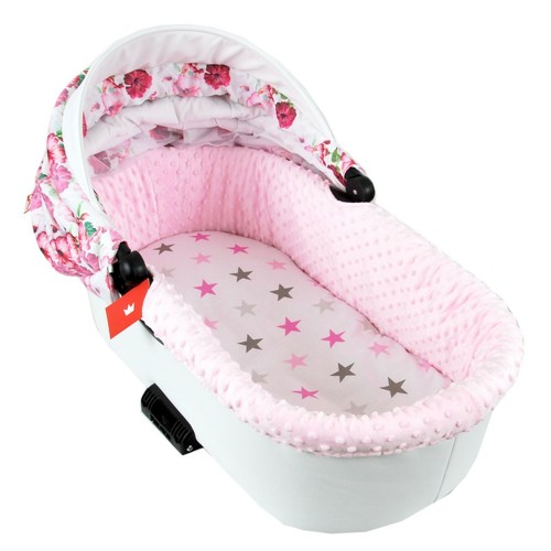 BABYLUX Spannbettlaken Kinderwagen Baby Spannbetttuch Wiege Stuben Bettlaken S - Bild 20 von 44