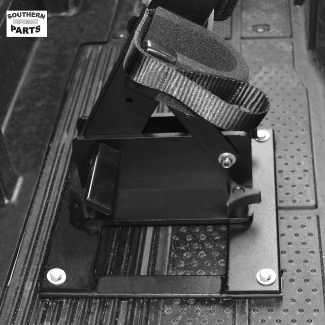 QUICK DRAW GUN RACK WITH QUICK RELEASE MOUNTING PLATE HONDA PIONEER 700