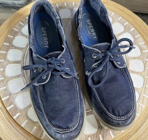 Sperry Top-Sider Para hombre 2 Eye 0561341 tamaño 12 Zapatos Náuticos Tipo  Mocasín Azul | eBay