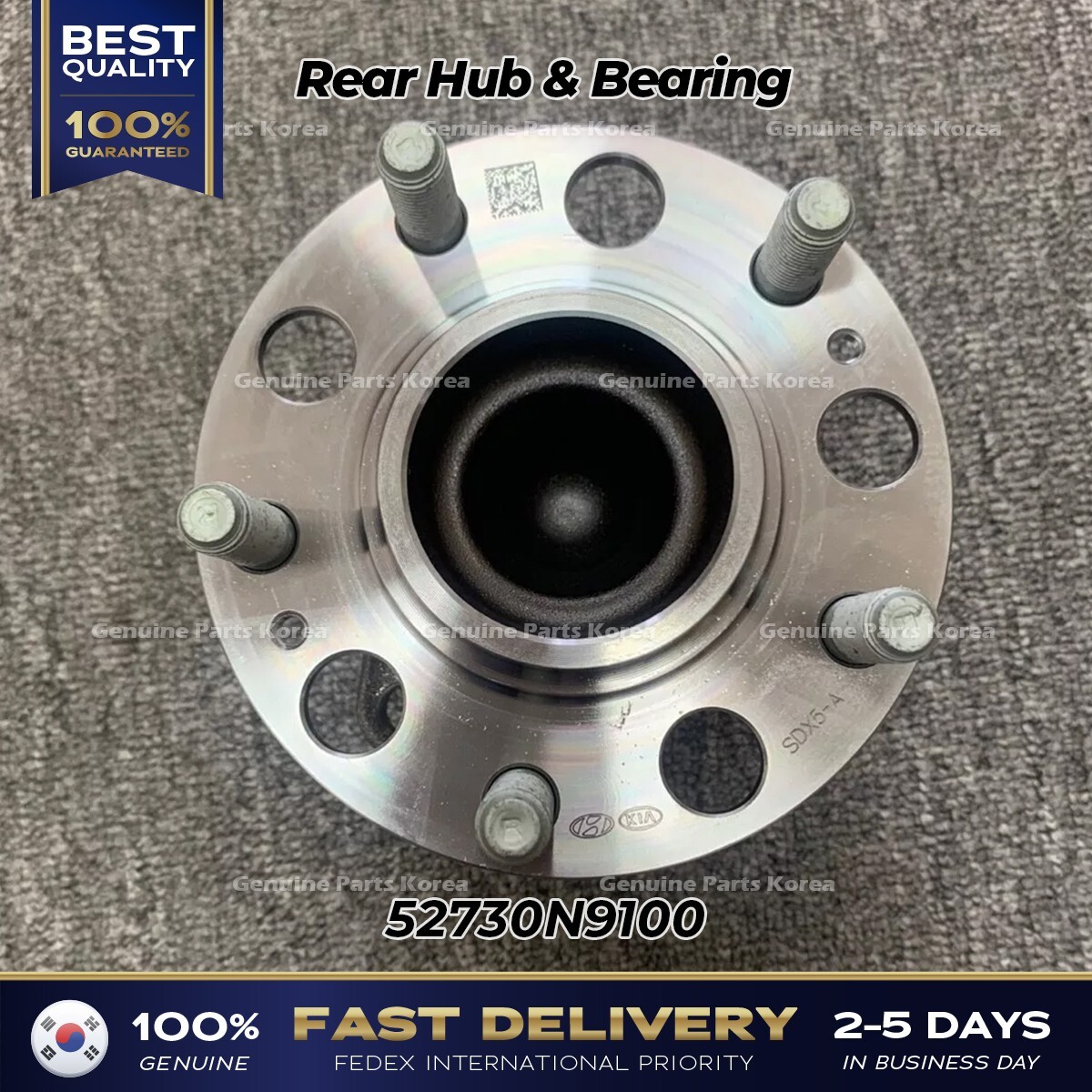 ⭐Genuine⭐ Rear Hub & Bearing 52730N9100 for Hyundai Tucson