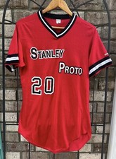 Vintage 80s Wilson Made in USA Stanley Proto Jersey Men Size Medium