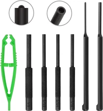 SWANLAKE 7PCS Roll Pin Starter Punch and Bolt Catch Install Punch Set, 1/16", 5/