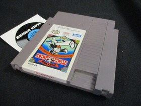 Monopoly  1991  NES Nintendo game cartridge only