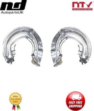 For BMW 1 2 3 4 Series 2x Front L+R Brake Disc Dust Cover Back Plate Shield Pair