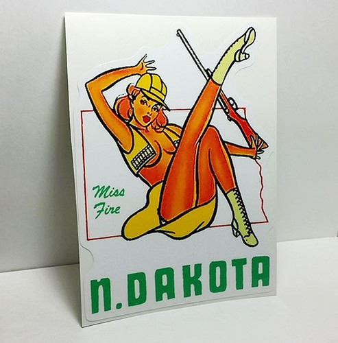 Florida Deep Sea Fishing Vintage Style Travel Decal / Vinyl Luggage Sticker