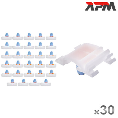 30x Befestigungsclips Zierleisten Nylon für VW Passat 3B2 1.6 21478 3A0853575