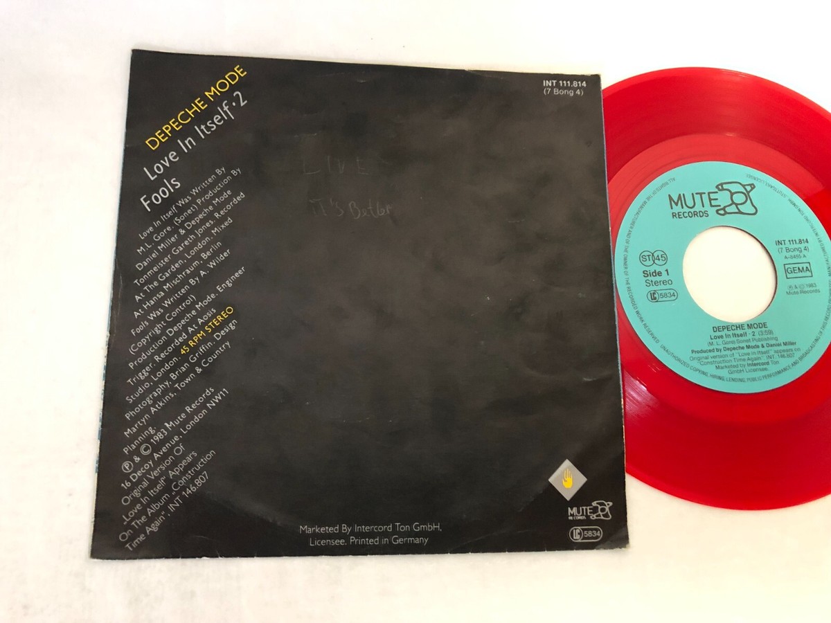 DEPECHE MODE LOVE IN ITSELF - 2特別番号付き限定版 DEPECHE MODE LOVE IN ITSELF - 2特別番号付き限定版
