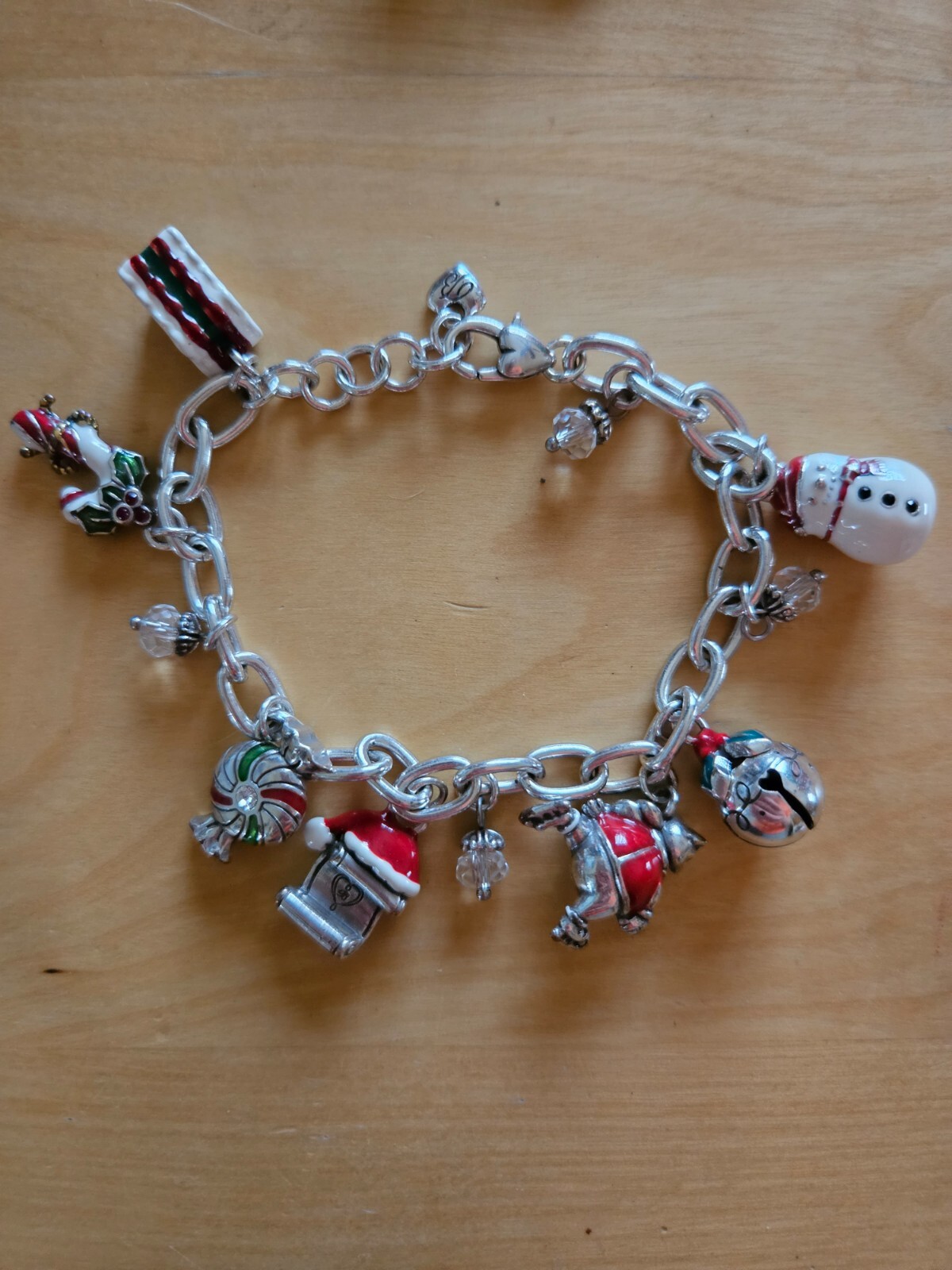 BRIGHTON CHRISTMAS HOLIDAY CHARM BRACELET eBay