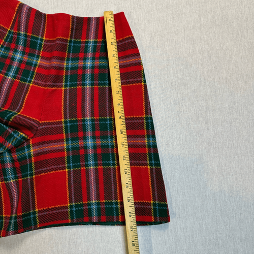 Vintage Schottenkaro Shorts Dark Academia Punk Shorts adrette Weihnachtsshorts - Bild 5 von 12