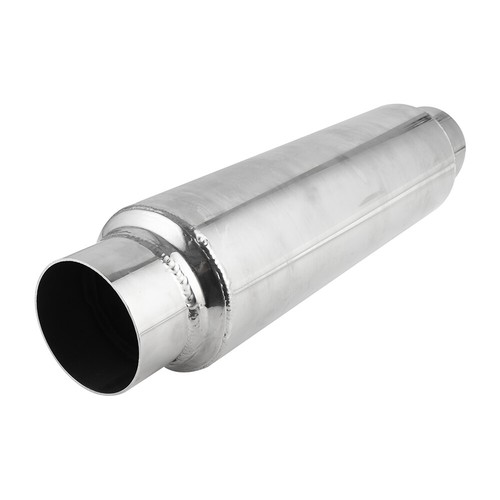 Resonador silenciador escape entrada/salida 2,5" 16" largo para Chevy Camaro 6,2 L 5,7 L - Imagen 4 de 11