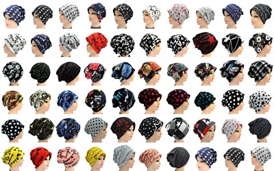 MARKENLOS Long Beanie Mütze Sport Ski Winter Woll Strickmütze Loopschal Multifunktionstuch