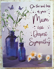 On The Sad Loss Of Your Mum With Deepest Sympathy card