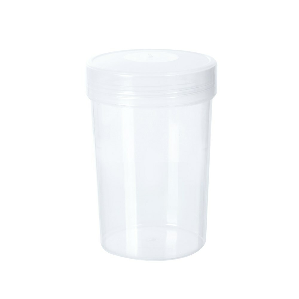 2/6/12x Screw Top Food Containers Plastic Twist Cap Lids Snack Pantry