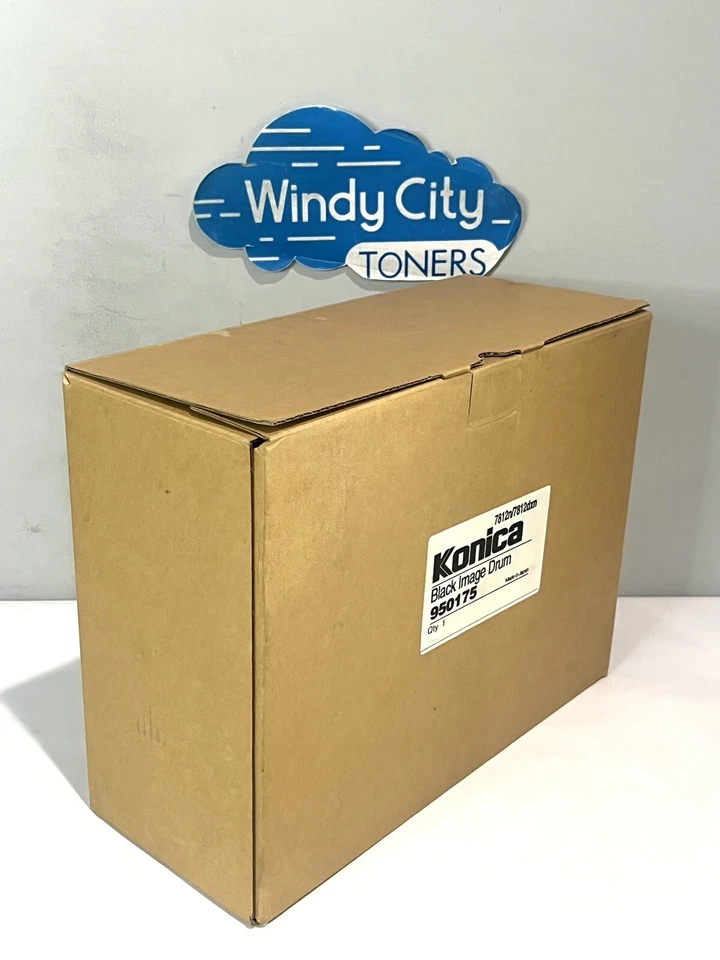 Konica Black Image Drum Unit 950175 For Minolta 7812DXN 7812N Genuine NEW - Image 2 of 3