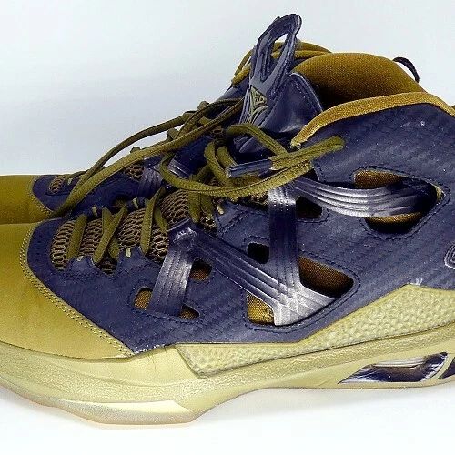 10码耐克Air Jordan Melo M9 Squadron绿色551879-041二手完好 — 第 2/4 张图片