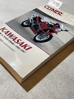 メルページ Clymer 1985 - 1997 Kawasaki ZX500 & Ninja ZX600 Service Repair