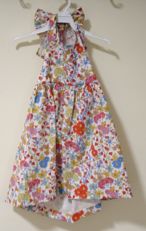 NWT Bella Bliss Felicity Print Morgan Halter Dress Girl's Size 7