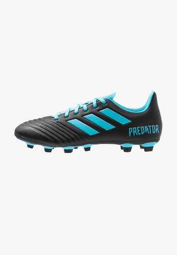 SCARPE CALCIO ADIDAS PREDATOR 19.4 FXG F35598 NERO BLU AZZURRO NUOVE  ORIGINALI | eBay