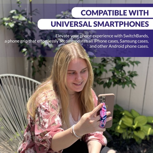 Universal Phone Grip Straps for Secure Handling | Reversible - 第 83/88 張圖片