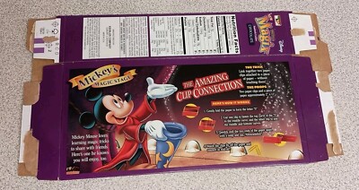 2003 VINTAGE KEEBLER MICKEY'S MAGIC SANDWICH COOKIES EMPTY FLAT