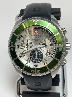 SWISS MILITARY HANOWA SEALANDER 10904J Chronograph Quartz Watch